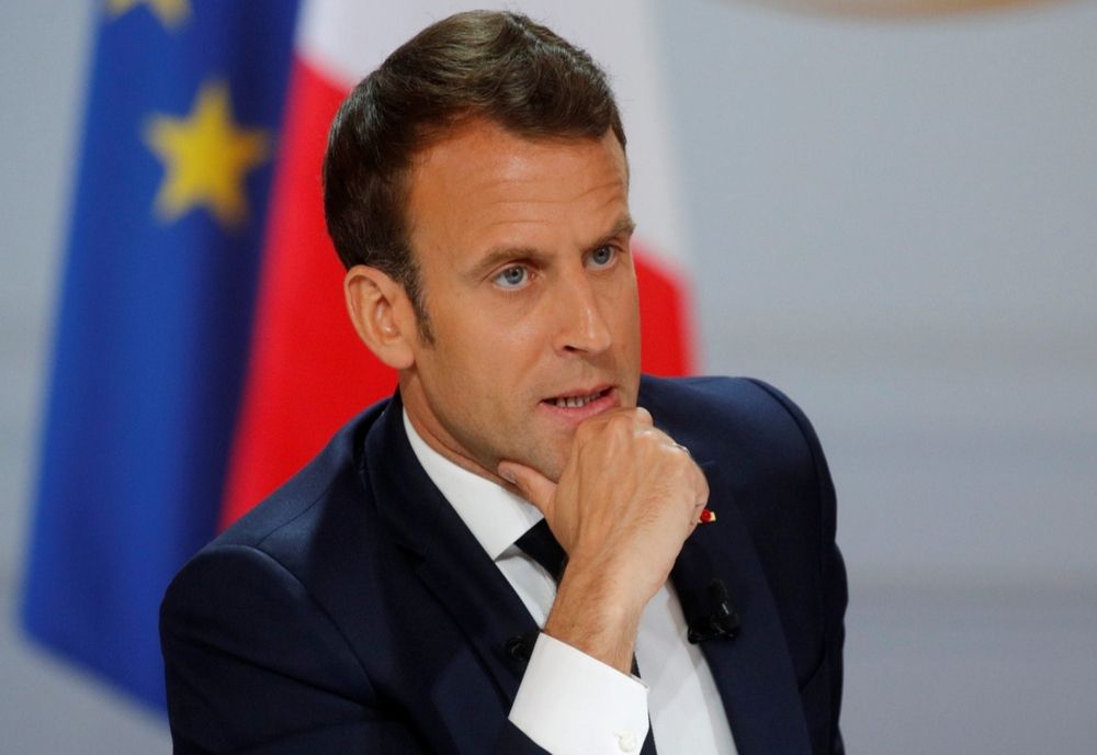 Preşedintele francez, Emmanuel Macron în vizită la Beirut