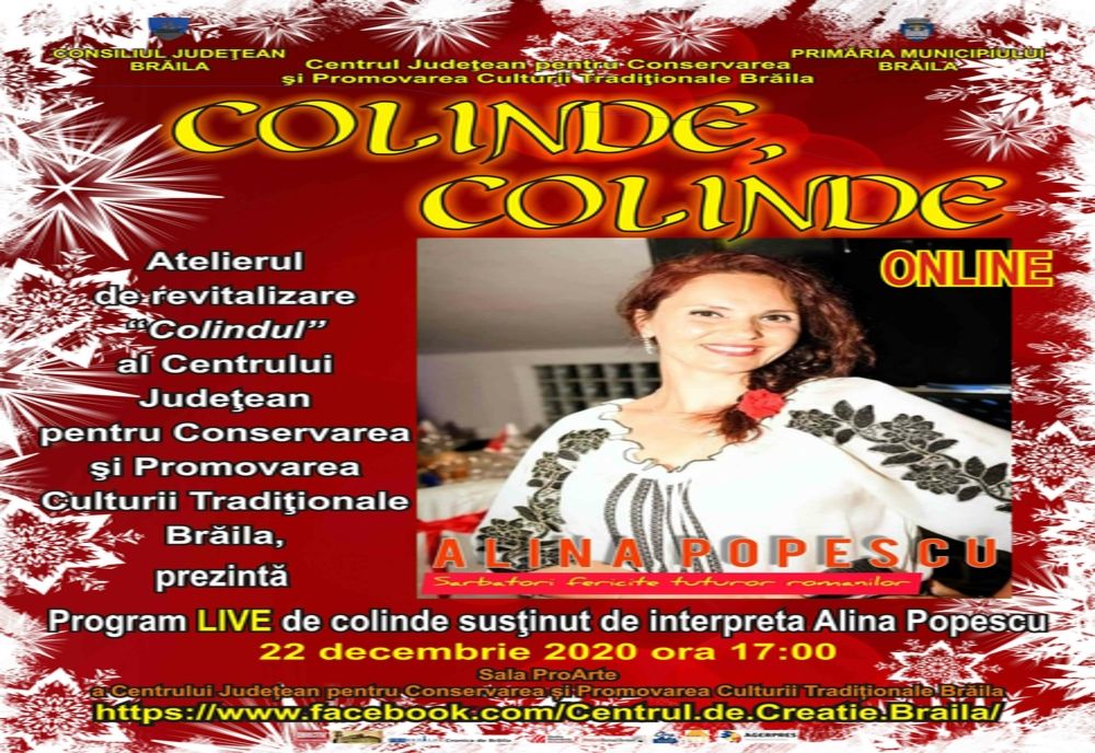 Atelierul de revitalizare a patrimoniului imaterial – Colindul