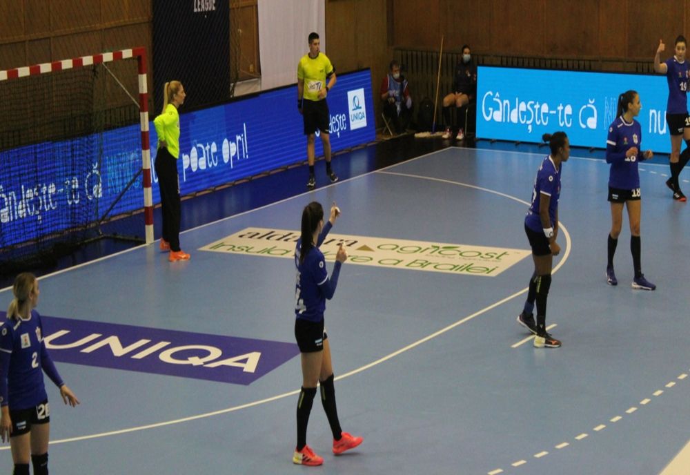 HC Dunărea Brăila pierde primul meci din grupele EHF European League