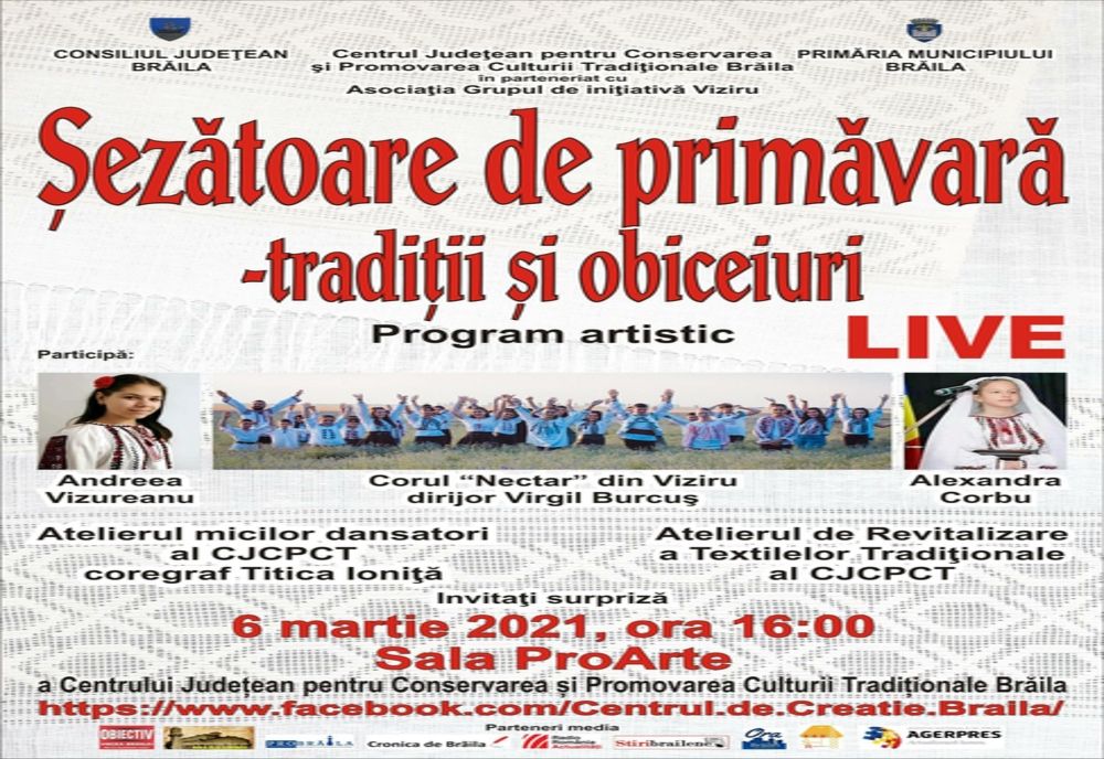 Șezătoare de primăvară-tradiții și obiceiuri!