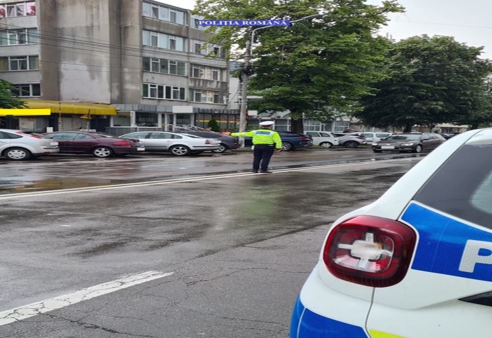 Polițiștii brăileni au fost în stradă și sâmbătă