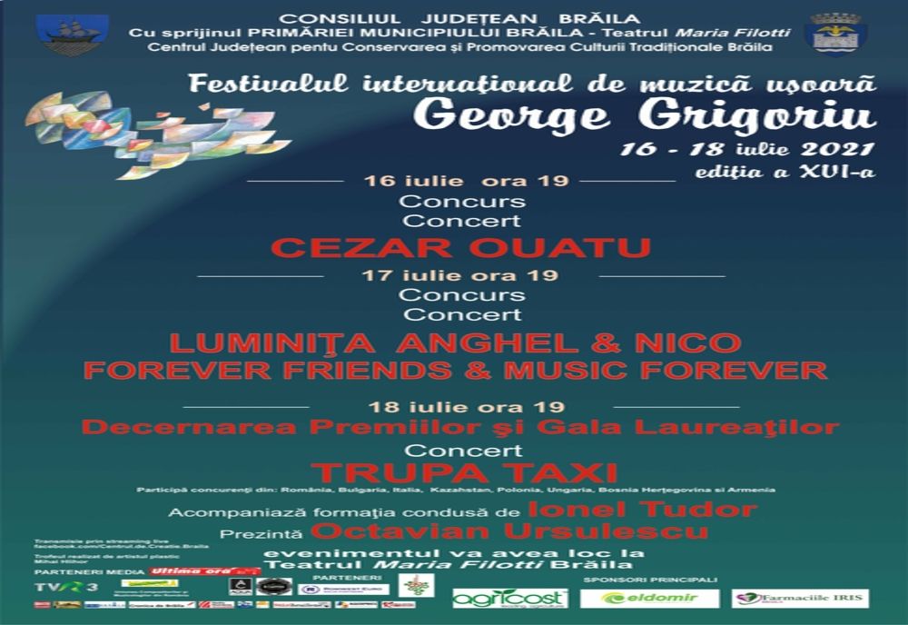 Brăila va fi timp de 3 zile Capitala muzicii pop