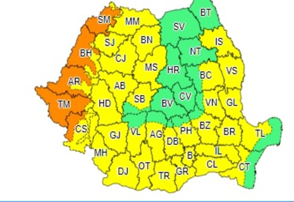 Temperaturi caniculare și disconfort termic la cote foarte ridicate