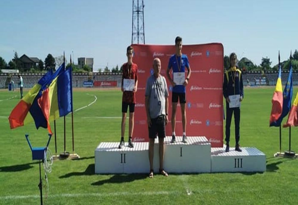 Opt medalii câștigate de atleții brăileni la naționalele de juniori U18