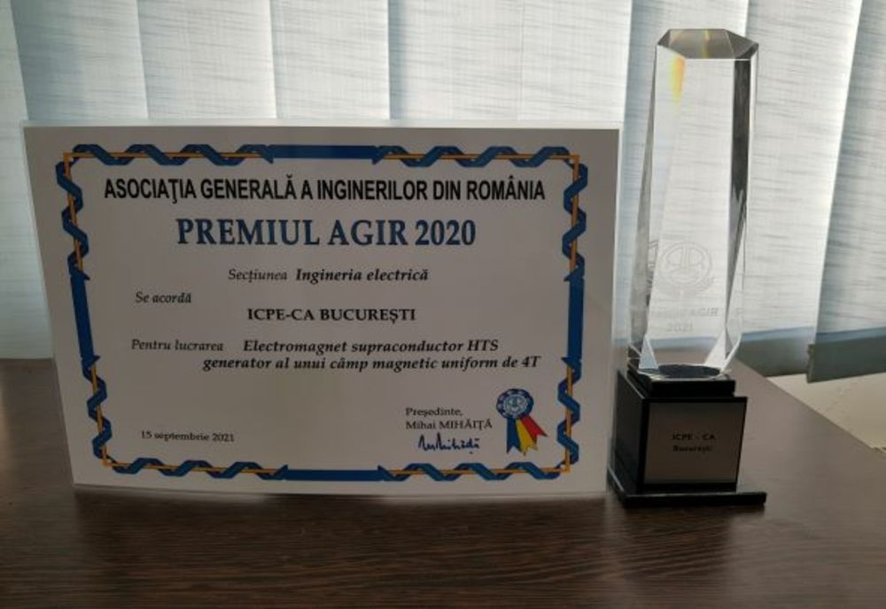 Premiile pentru lucrari inginerești deosebite ale anului 2020