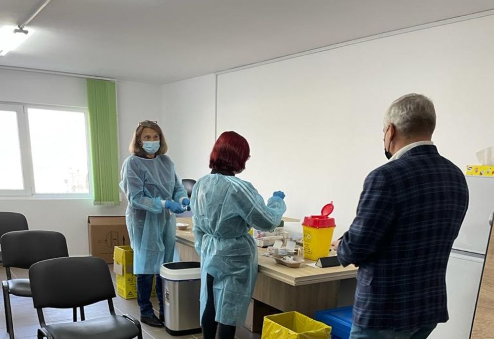 În weekend s-au vaccinat 314 la ferma Vișani, comuna Gropeni și 66 de persoane în comuna Bărăganul