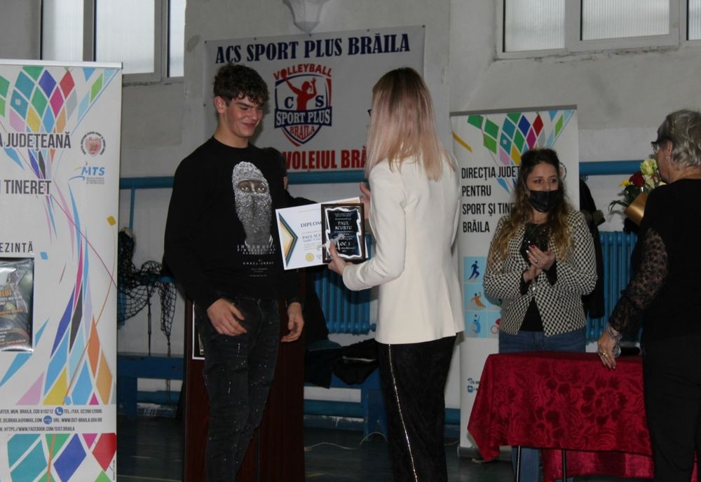 DJST Brăila a premiat cei mai buni sportivi brăileni ai anului 2021