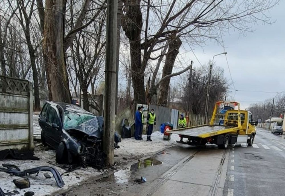 Accident cu 4 victime pe strada Ștefan cel Mare din municipiul Galați