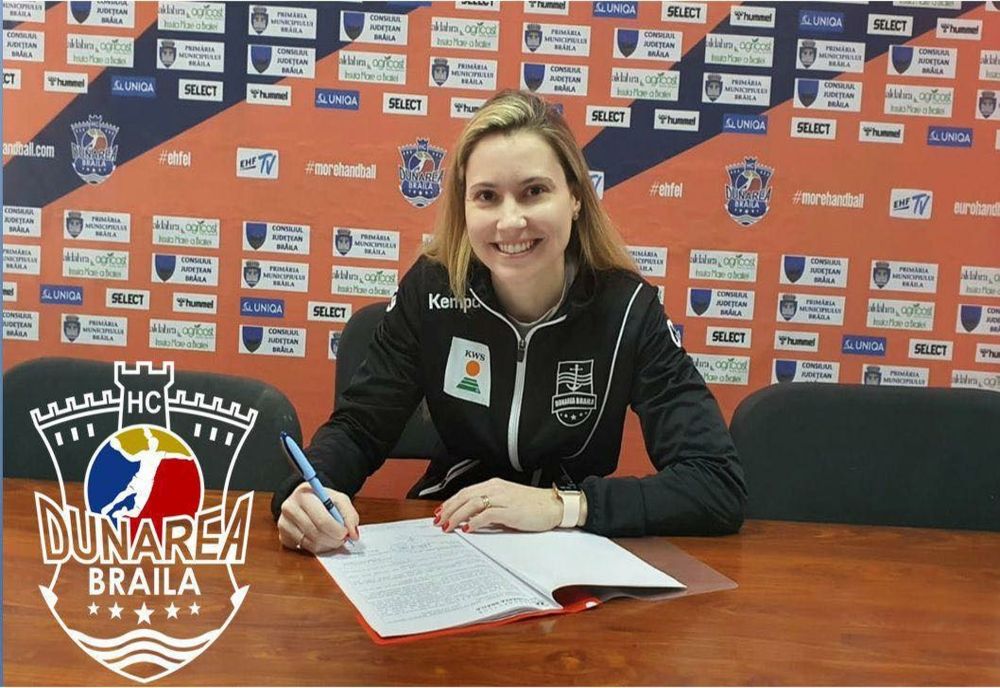 Extrema stânga Larissa Fais Munhoz Araujo rămâne la Brăila