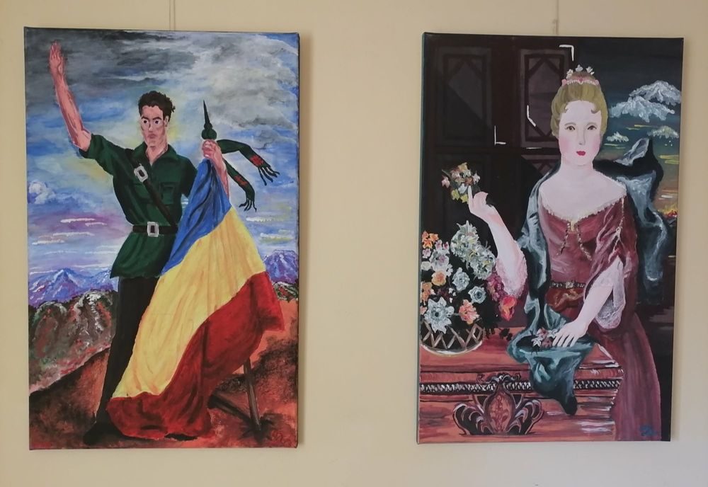 Centrul de Creație Brăila găzduiește expoziția personală a elevei Dan Ana Maria