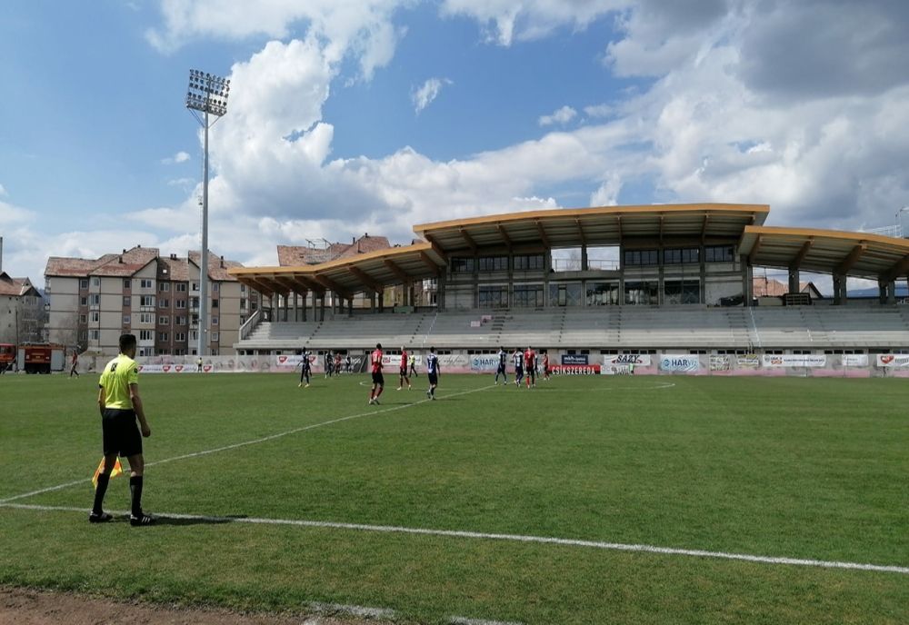 Dacia Unirea Brăila a pierdut fără drept de apel în deplasarea de la Miercurea Ciuc