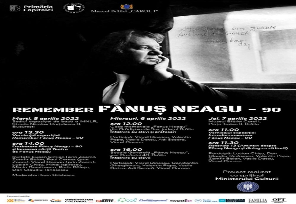 Remember Fănuș Neagu – 90