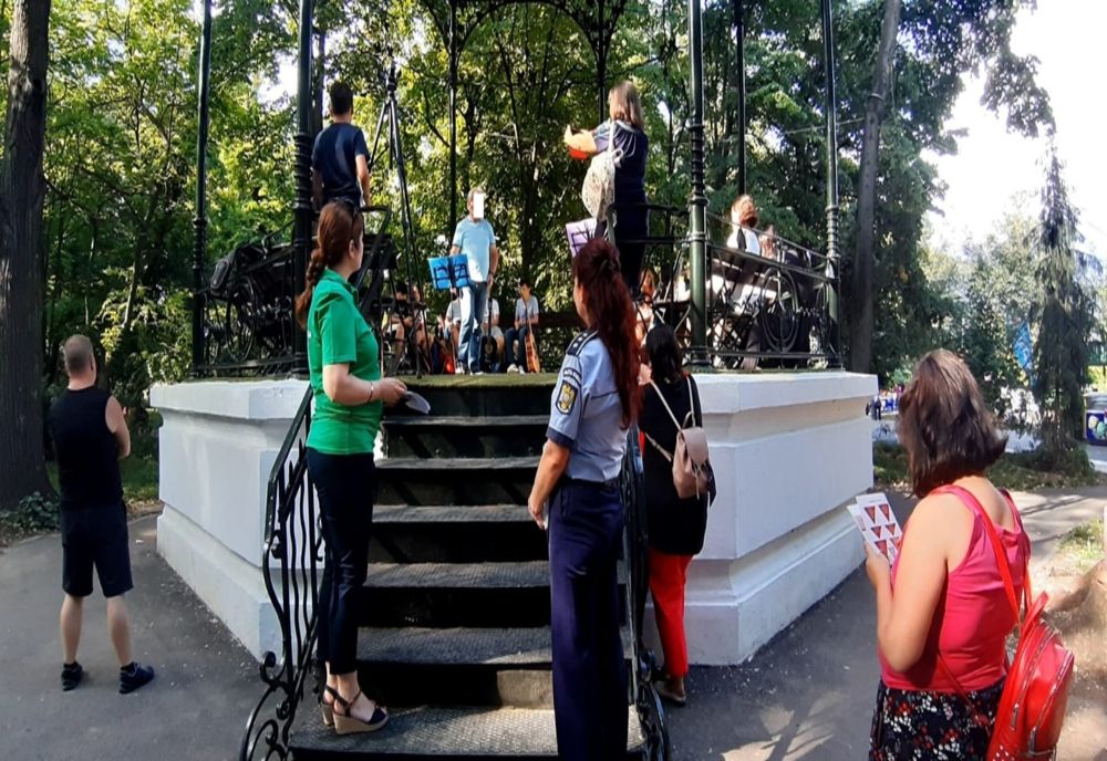 Acțiuni ale polițiștilor brăileni pe Faleza Dunării și în Grădina Publică