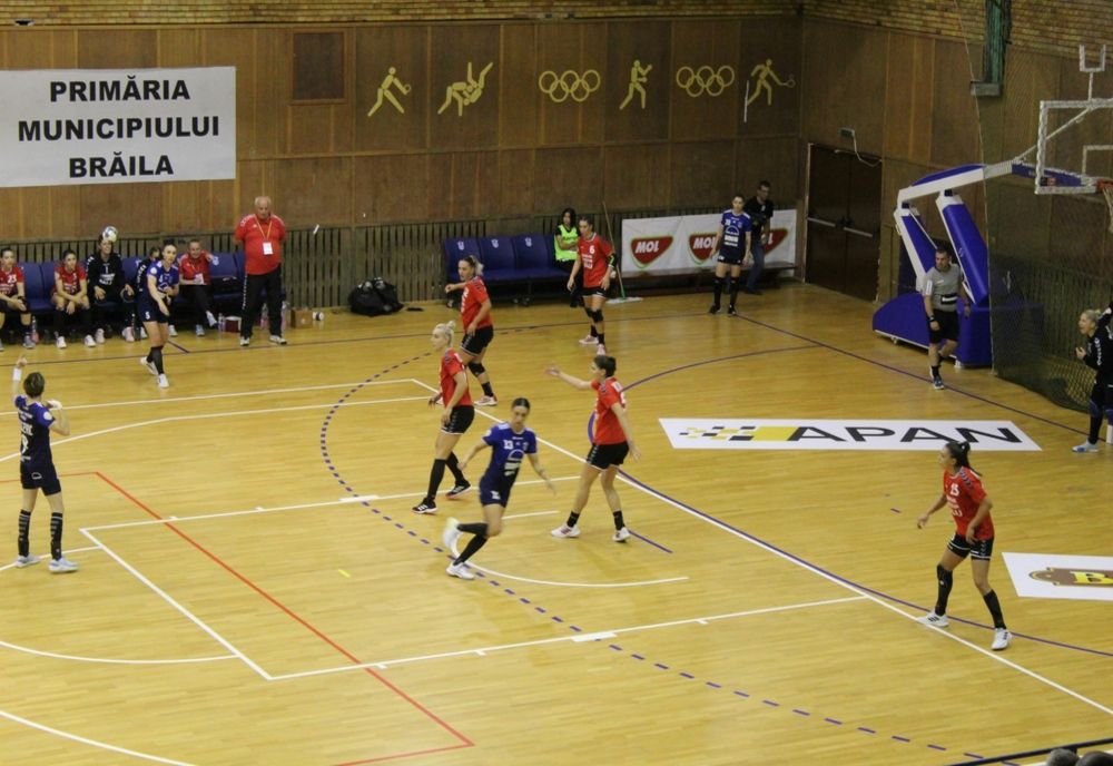 Dunărea Brăila a învins cu 26-22 pe HC Zalău, în etapa a II-a din Liga Florilor