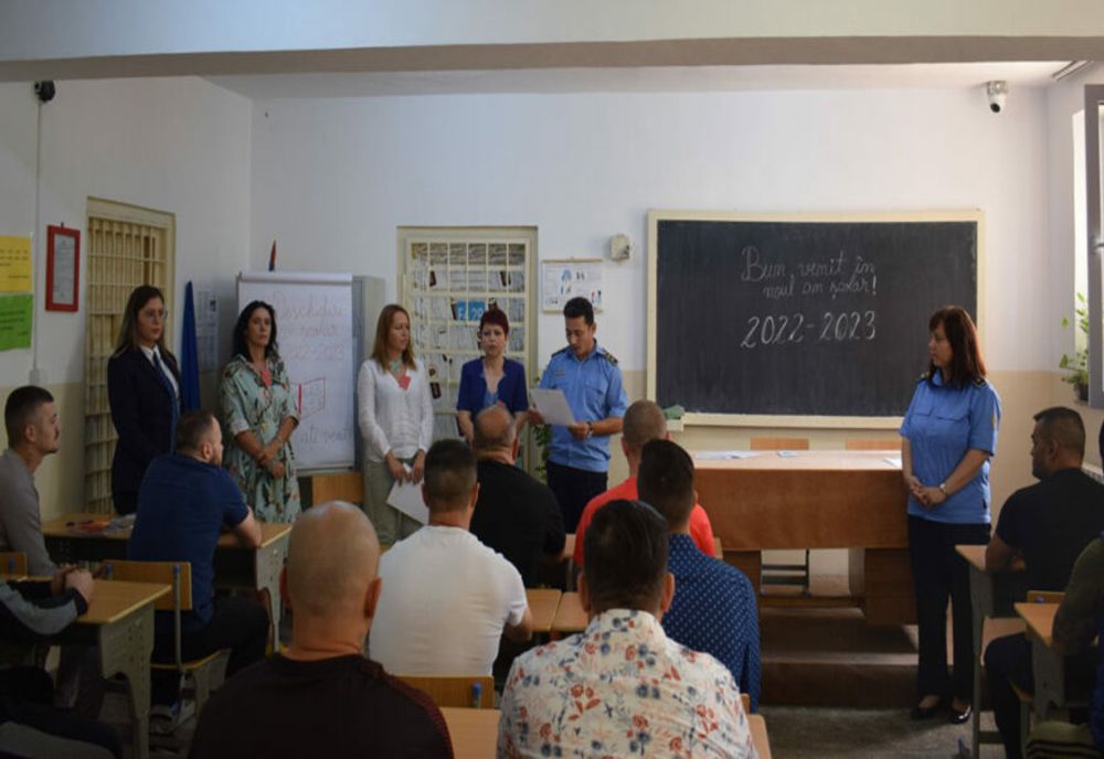 122 de deținuți din penitenciarul Brăila vor urma în acest an școlar cursuri primare, gimnaziale sau liceale