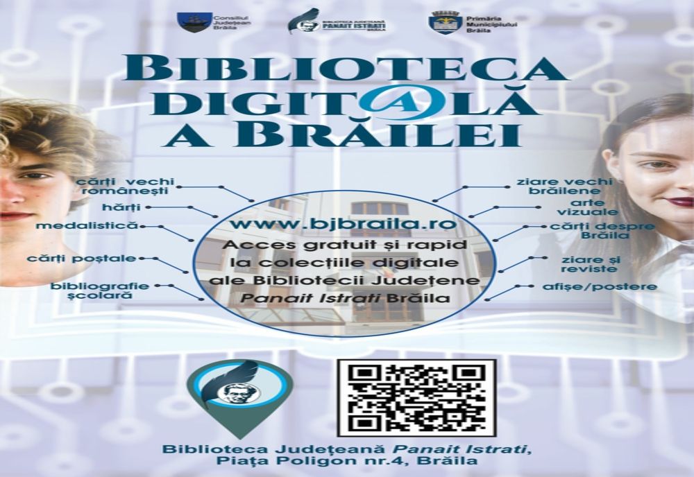 Acces gratuit și deschis la Biblioteca Digitală a Brăilei