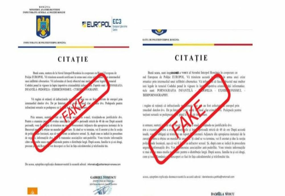 Poliţia Română, semnal de alarmă: "Atenție! Nu dați curs acestor tipuri de e-mail!"