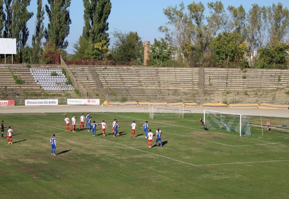 Dacia Unirea Brăila a spart gheața în actualul sezon de Liga a 3-a