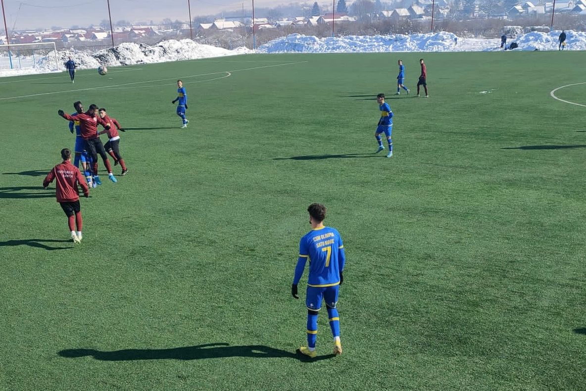 Viitorul Ianca a încheiat cu un meci amical cu CSM Satu Mare cantonamentul de la Tărlungeni