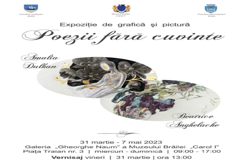 Vernisajul expoziției „Poezii fără cuvinte” la Galeria „Gheorghe Naum”