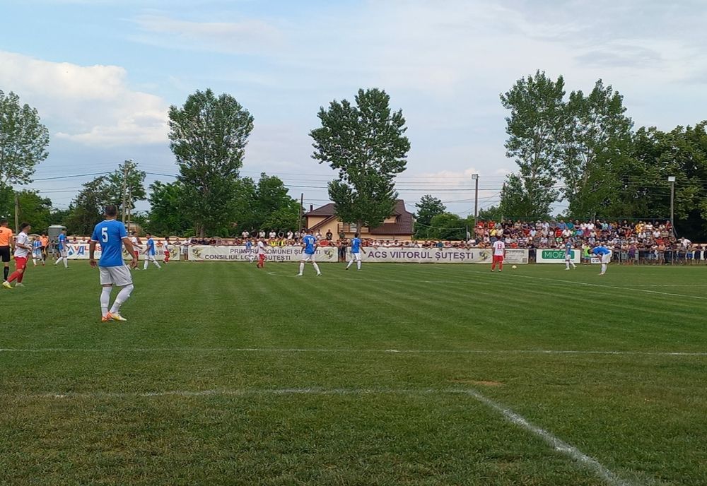 Viitorul Șuțești și Voința Cudalbi au încheiat la egalitate manșa tur a barajului de promovare în Liga a 3-a
