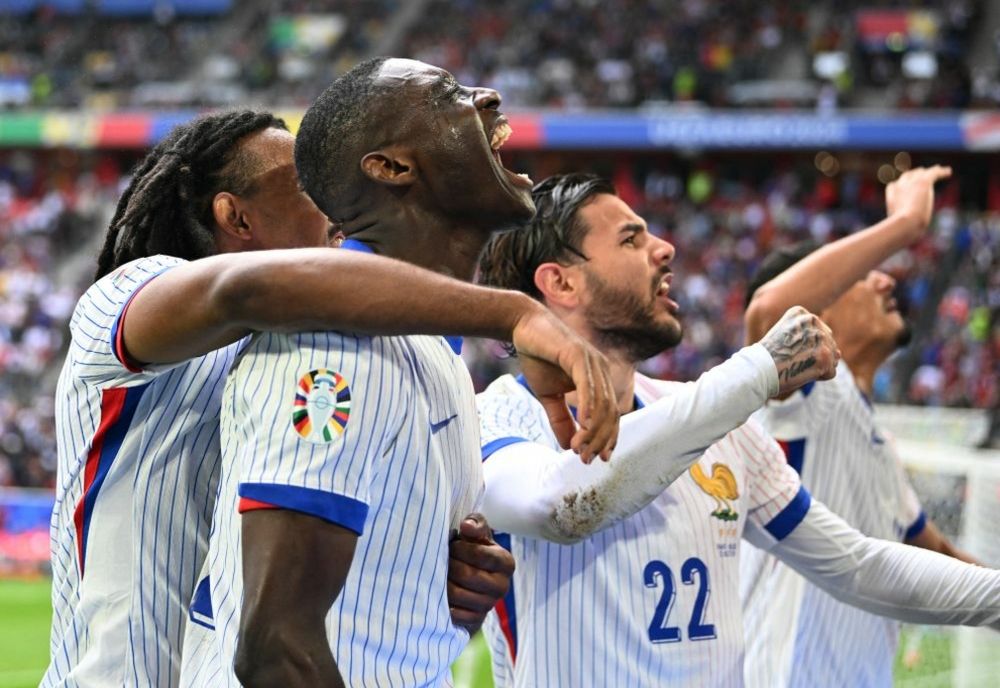 EURO 2024: Franţa s-a calificat în sferturi, după 1-0 cu Belgia