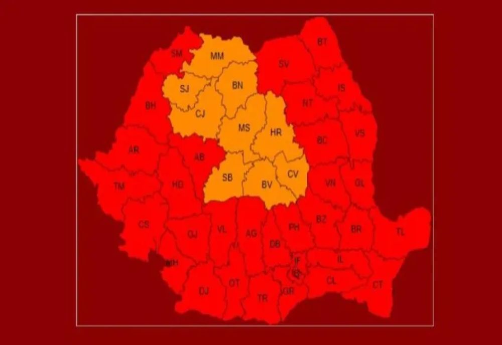 CODUL ROȘU DE CANICULĂ A FOST EXTINS