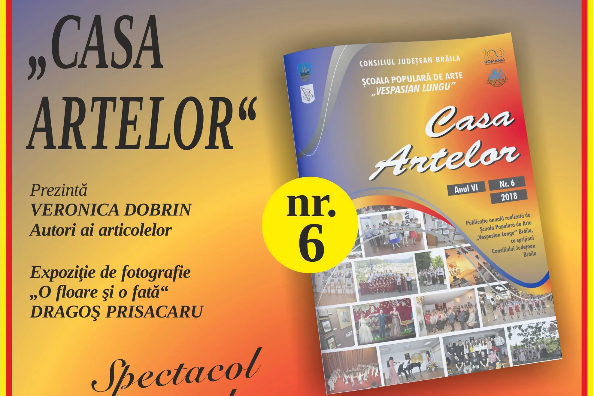 [SPA] Afis lansare revista mar. 2019