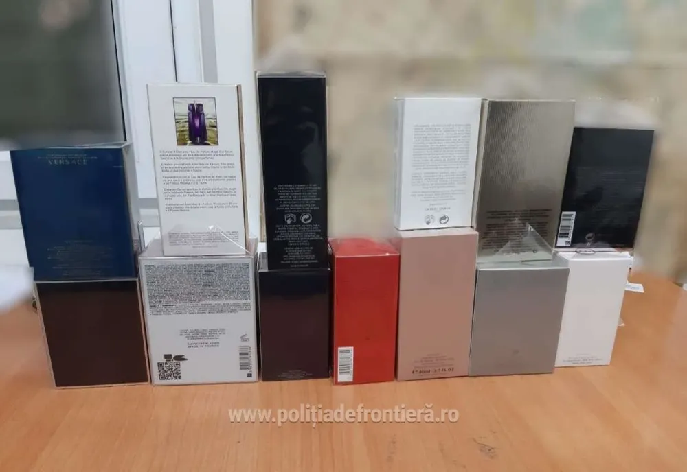  Parfumuri susceptibile a fi contrafăcute, confiscate de poliţiştii de frontieră brăileni