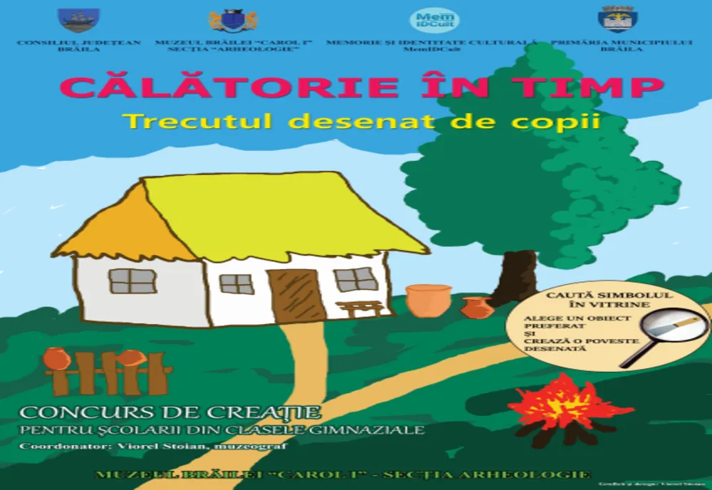 Muzeului Brăilei „Carol I” organizează un concurs de creație pentru școlarii claselor primare și gimnaziale