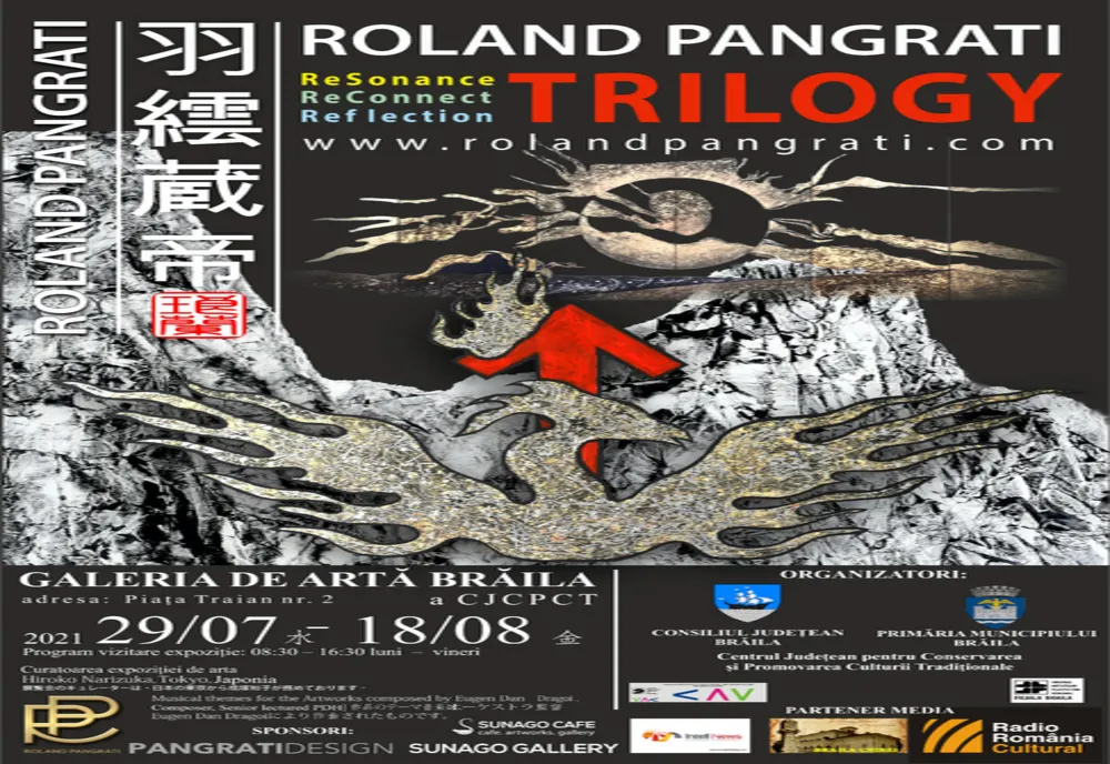 Expoziţie de pictură a artistului Roland Pangrati, intitulată TRILOGY