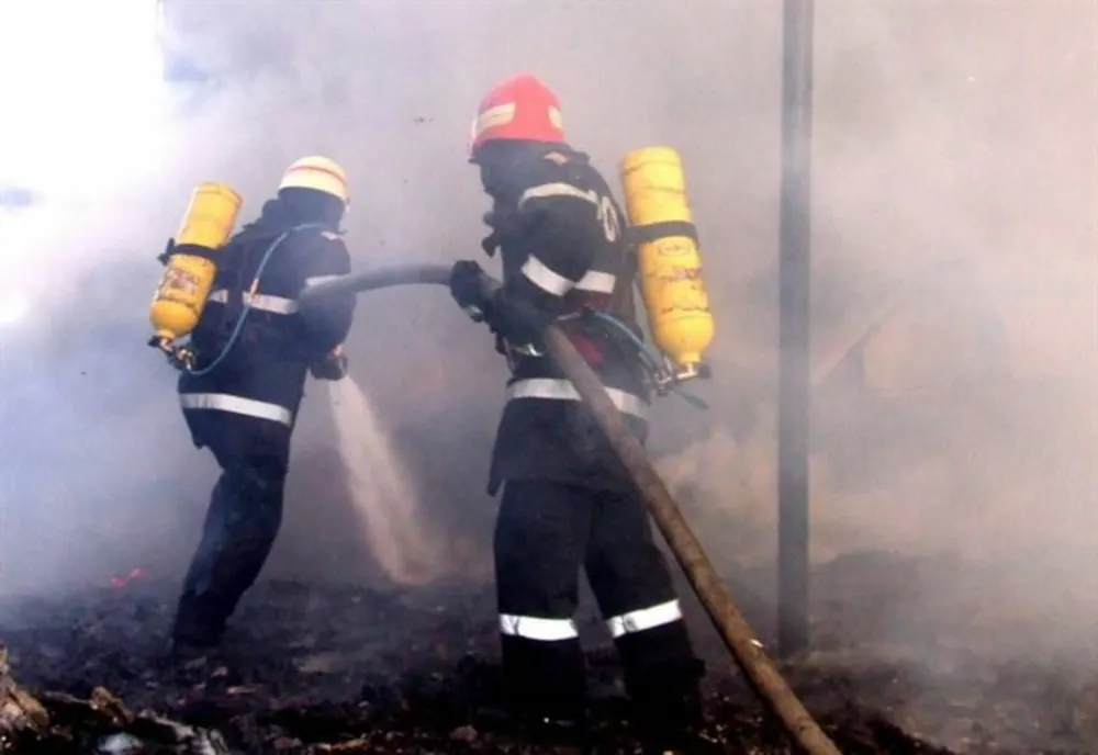 Incendiu pe strada reșița din municipiul Brăila