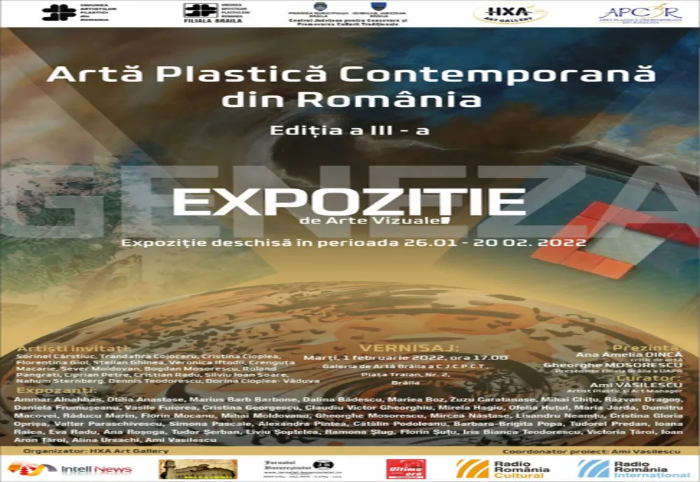 Vernisajul Expoziției itinerante de Arte Vizuale Artă Plastică Contemporană din România-ediția a III-a