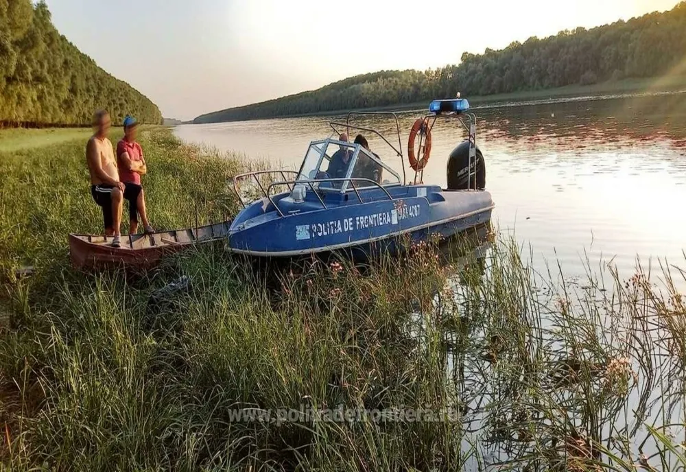 Infracțiuni de braconaj piscicol constatate de polițiștii de frontieră brăileni