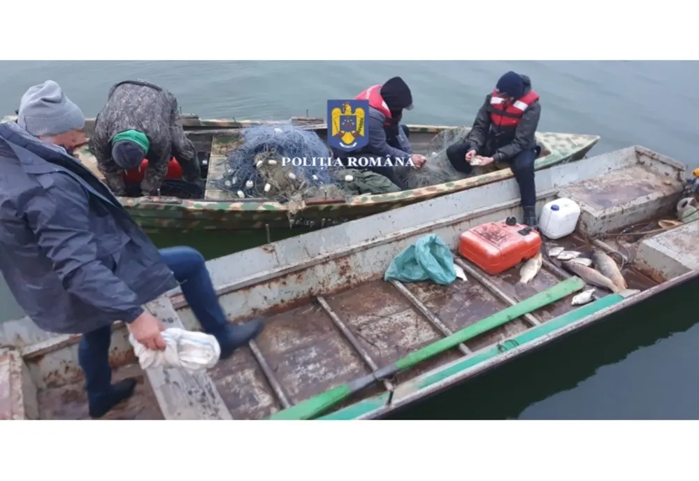 Brăilean prins la pescuit electric în cadrul operațiunii „CLEAN WATERS”