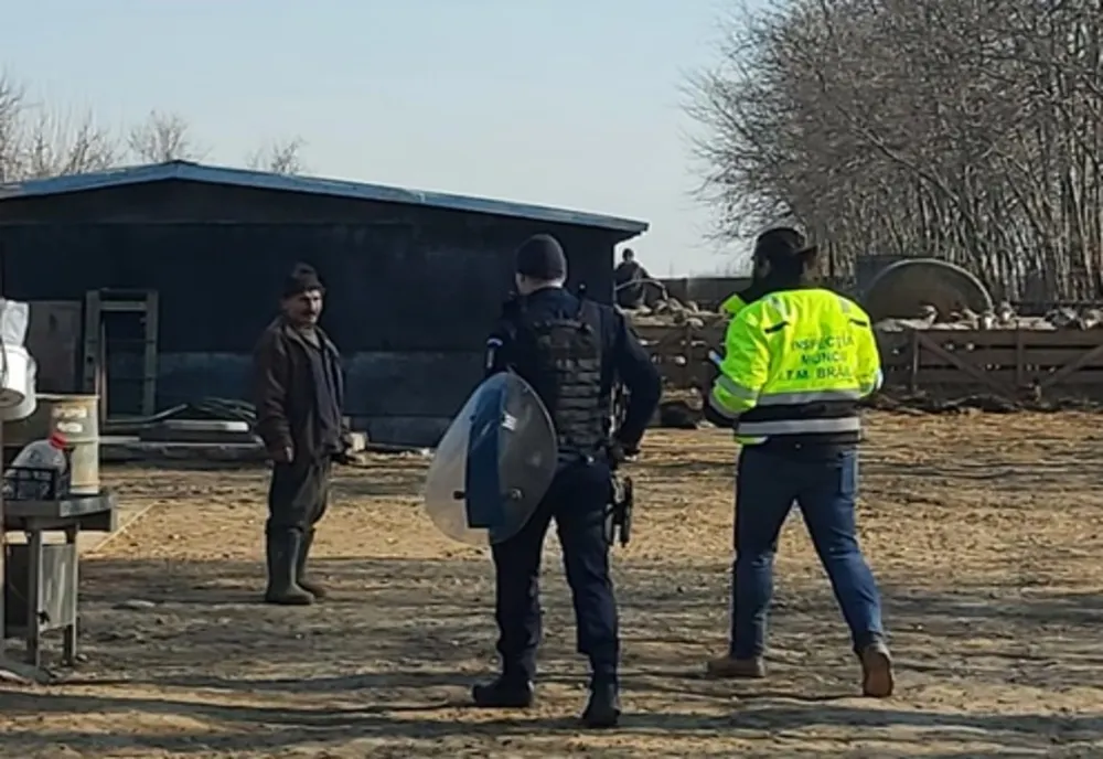 Patru persoane care lucrau în construcții, depistați de inspectorii ITM Brăila că nu aveau contracte de muncă