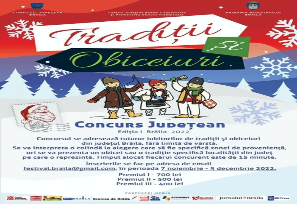 Prima ediție a  Concursului județean Tradiții și obiceiuri