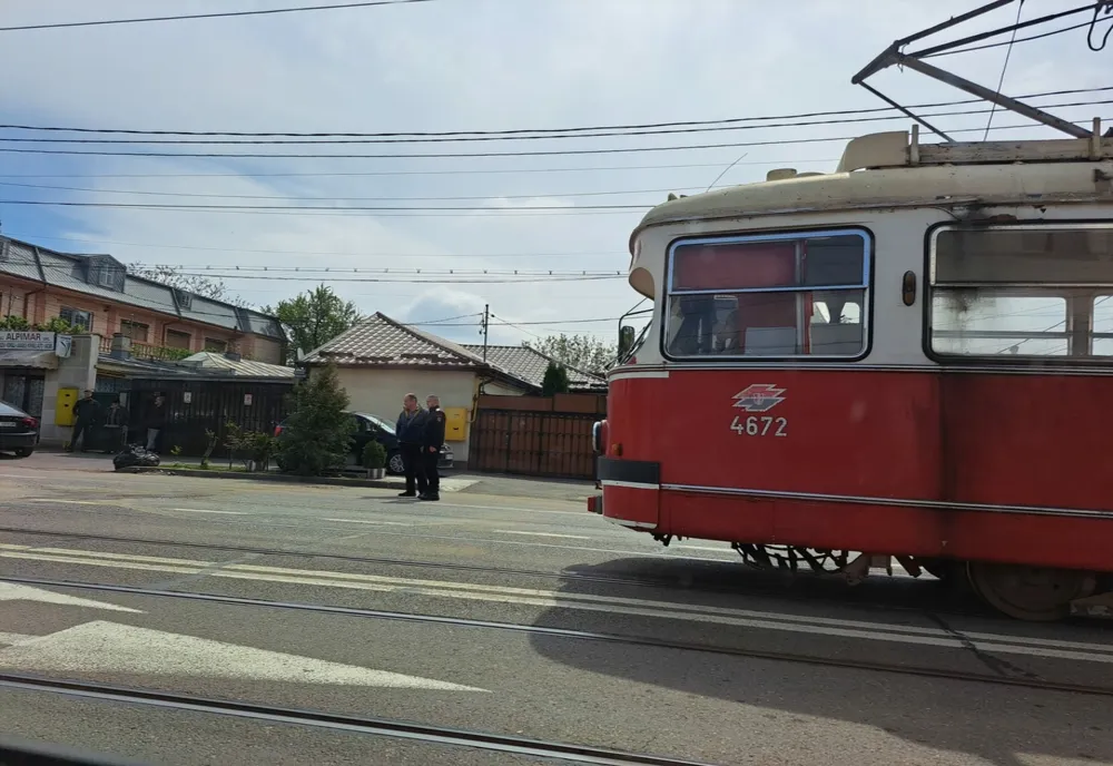 Accident pe Bulevardul Dorobanților din municipiul Brăila