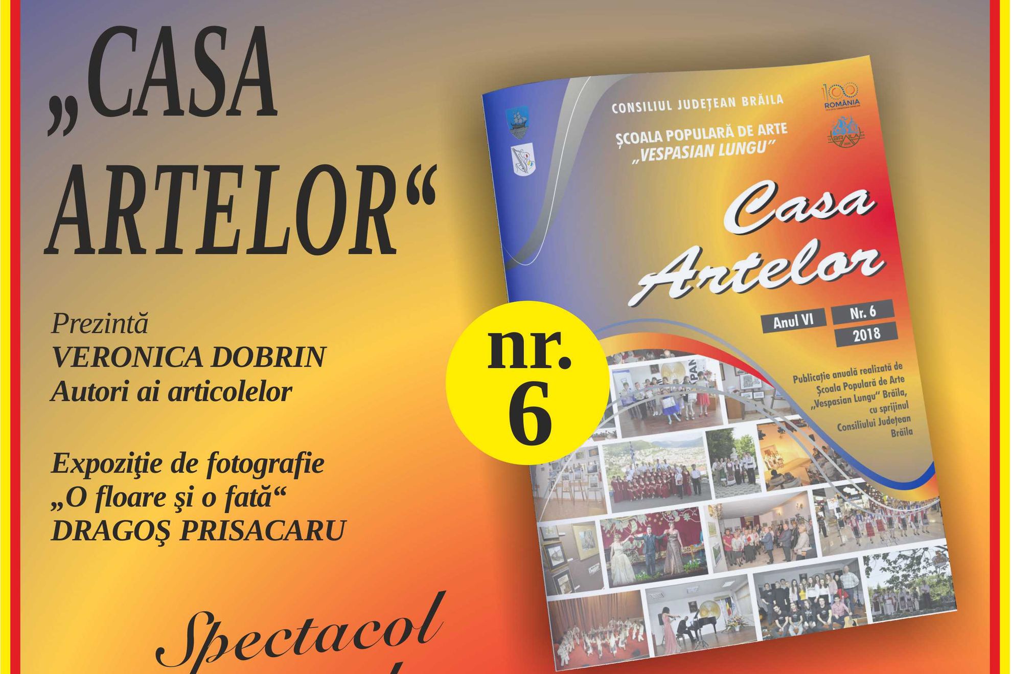 [SPA] Afis lansare revista mar. 2019