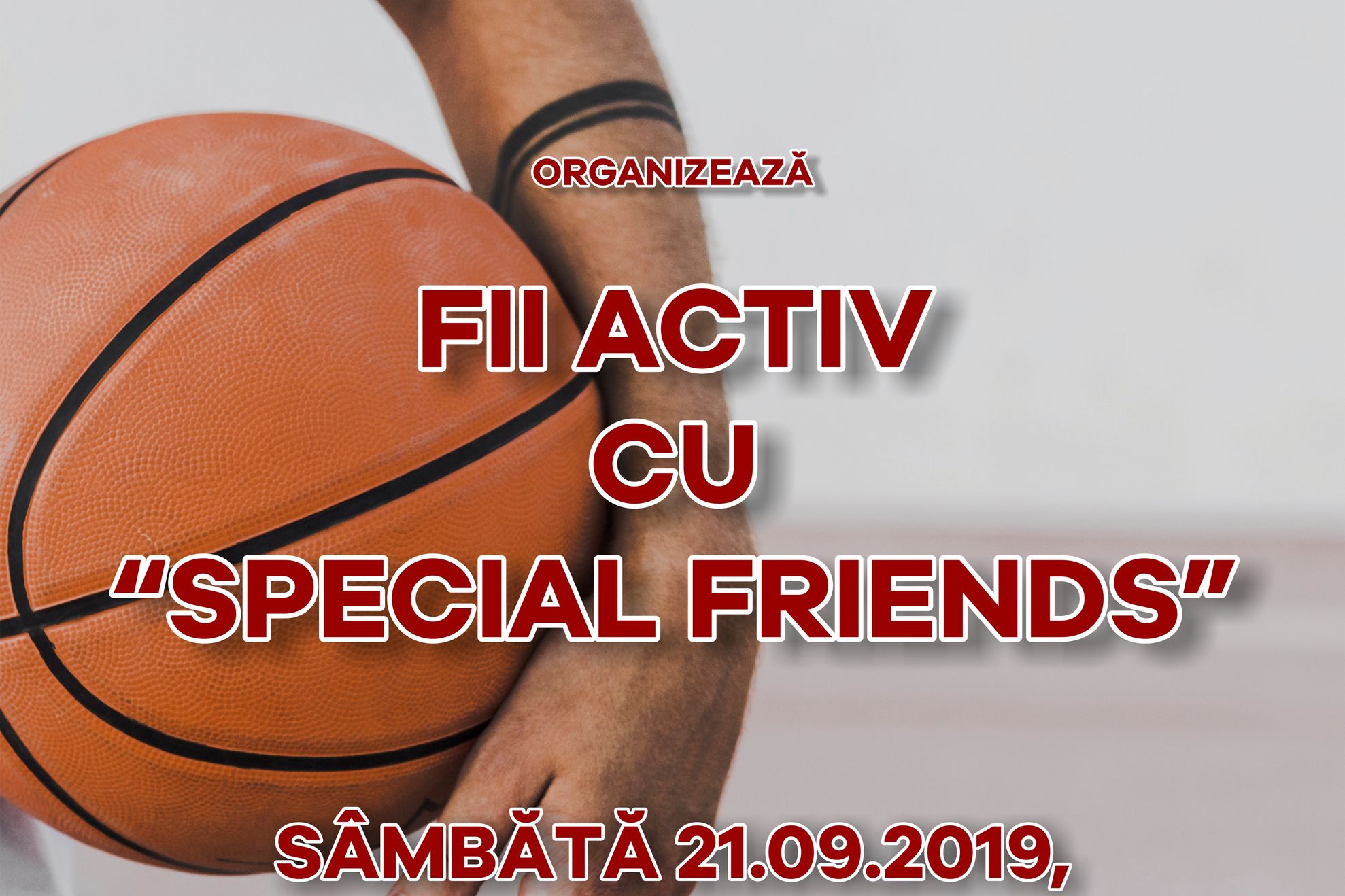 Afis Fii activ Special Friends