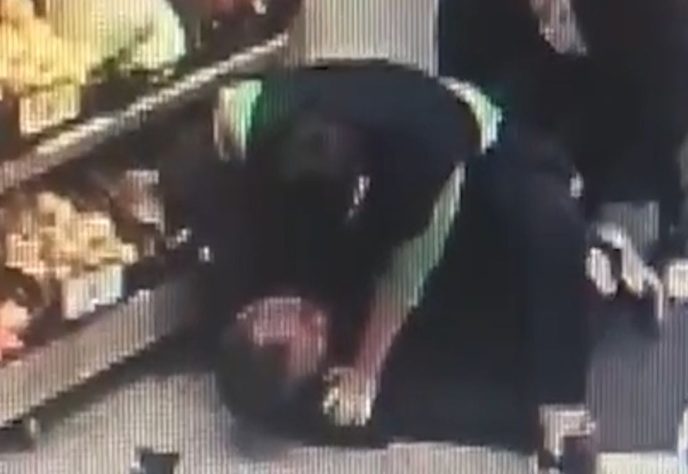 Bătaie într-un supermarket din Brăila