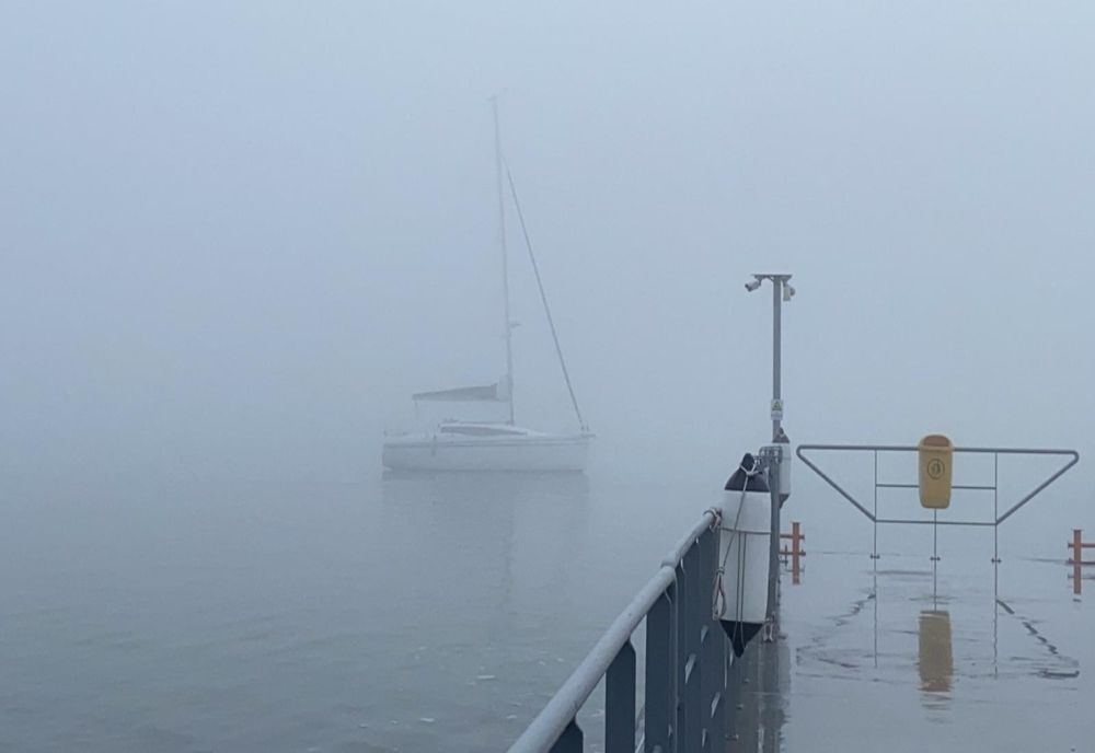 Cod galben de ceață în majoritatea localităților din județul Brăila