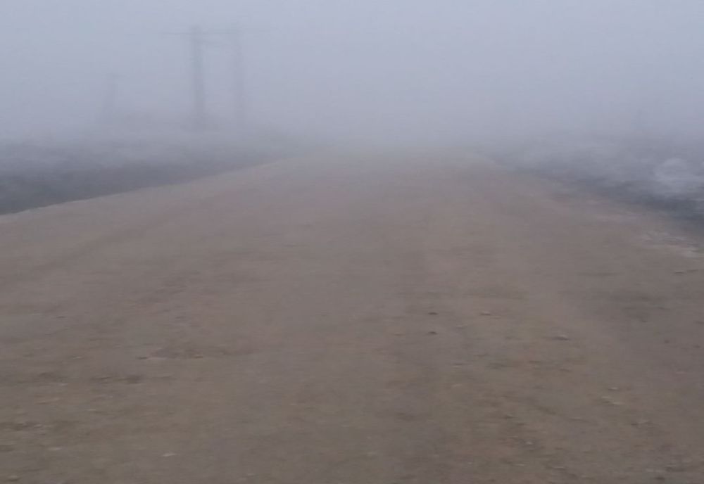 Codul galben de ceață prelungit până miercuri dimineață, la ora 5.00