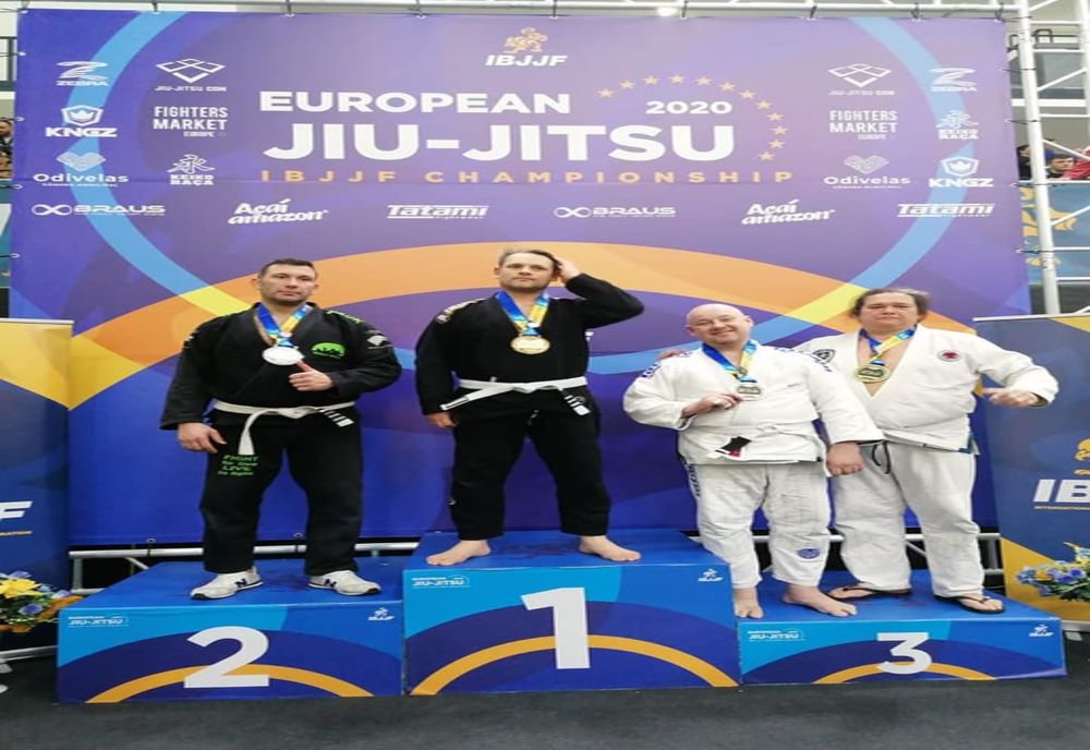 Florin Gerea medalie de argint la European Jiu-Jitsu IBJJF Championship