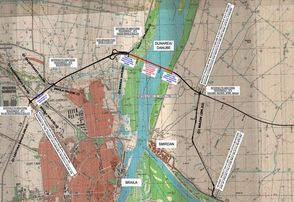 În atenția deținătorilor de imobile afectate de lucrările Podului suspendat peste Dunăre 