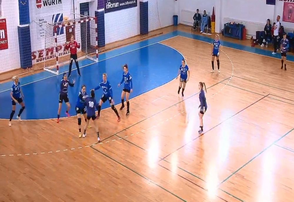 HC Dunărea Brăila a făcut instrucție cu tinerele jucătoare de la CSM Roman