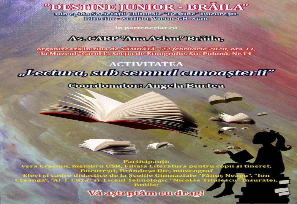 Lectura, sub semnul cunoașterii