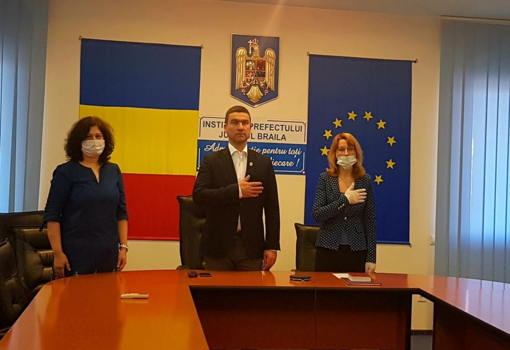 Vasilica Vâlcu a depus jurământul de învestire în funcția de subprefect