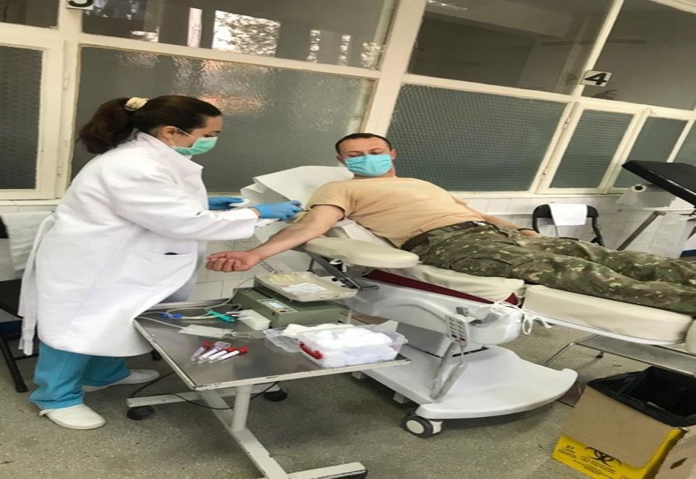 Militarii brăileni au donat sânge