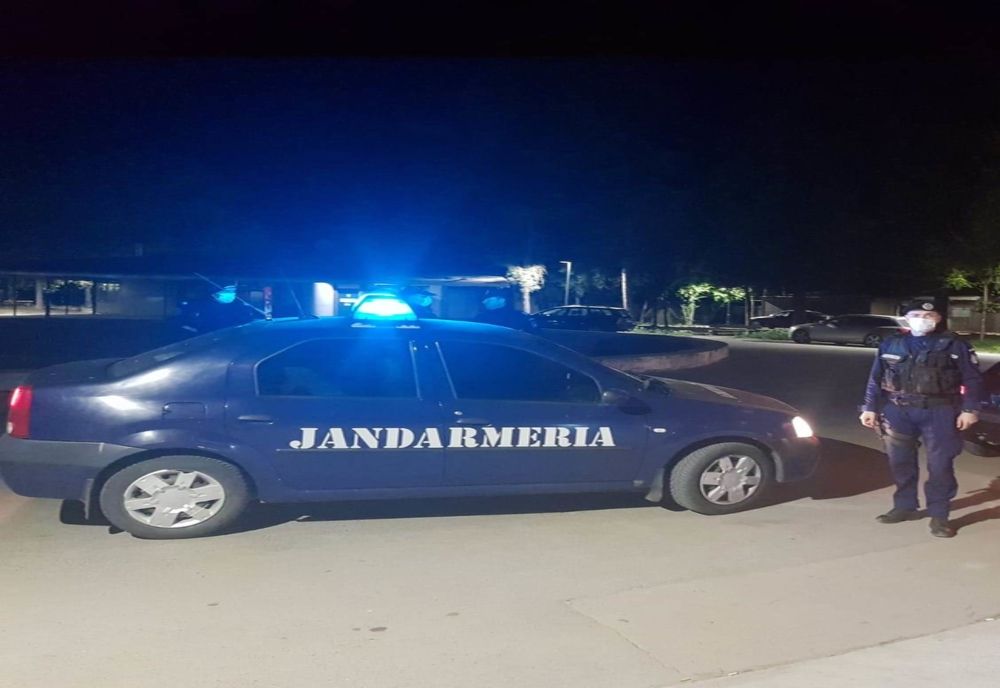 Furt în miez de noapte oprit de jandarmii brăileni